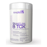 Máscara Btox Blond Liss Matizador Souple Liss Original Frizz