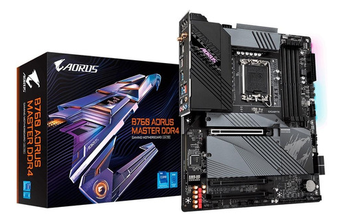 Placa Mãe Gigabyte B760 Aorus Master Ddr4, B760 Lga1700, Atx