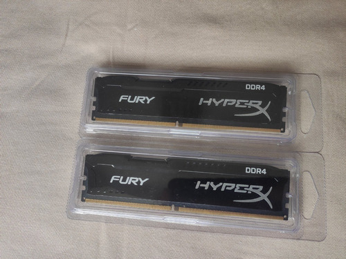 Memória Ram Ddr4 Hyperx Fury 8gb (2x 4gb) Ddr4 2666mhz (kit)