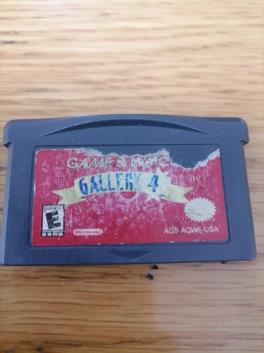 Game And Watch Galery 4 Gba Gameboy Advance Original Retro U