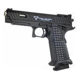 Lanzador Airsoft Glock 34 Combat Máster Resorte + 5000 Mun.