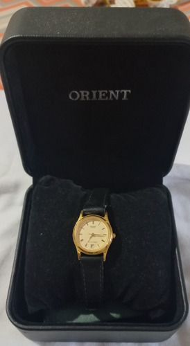 Reloj Pulsera De Mujer,orient Maya De Cuero Excelente Estado