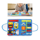Child Busy Montessori Board Sensorial Juguete Educativo Temp