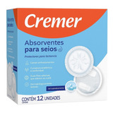 Absorvente Seios Cremer C/12un - Kit C/3un