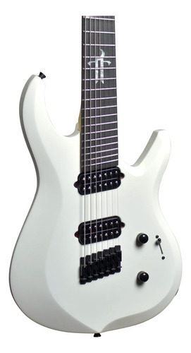 Guitarra Tagima 7 Cordas Multiscale True Range Branca