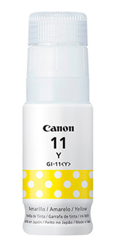 Tinta Canon Gi-11 Amarillo Original | Pixma 2160, Pixma 3160