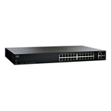 Switch 24 Puertos Cisco Sf220-24 24x10/100 + 2xgigabit Sfp