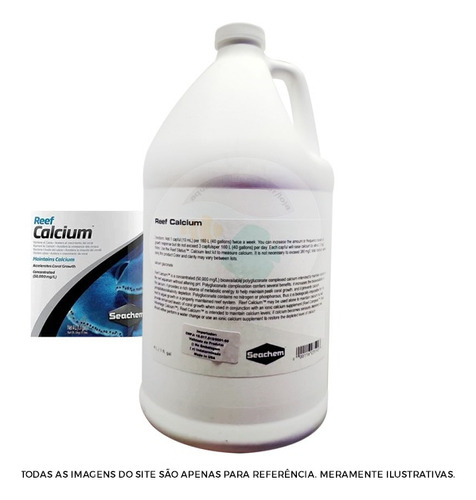 Reef Calcium - Seachem (4 L - Suplemento De Cálcio Marinho)