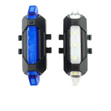 Combo 2 Luces Bicicleta Luz Resistente Lluvia Recargable 