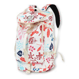 Floral Gym Duffle Bag Mochila 4 Vías Para Mujer Impermeable 