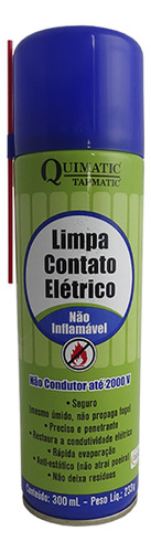 Limpa Contato Não Inflamável Spray 300ml Ia1 Tapmatic