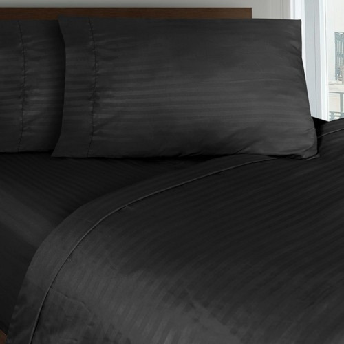 Juego De Sabanas Unicolor Hoteleras Supersoft Cama Doble