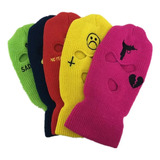 Pasamontañas De Colores Personalizados Ski Mask Uzi Diablo