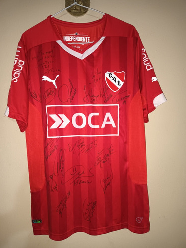 Camiseta Independiente Nueva, Original Y Firmada 