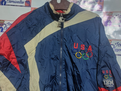 Campera Usa Estados Unidos Starter Juegos Olímpicos Retro 90