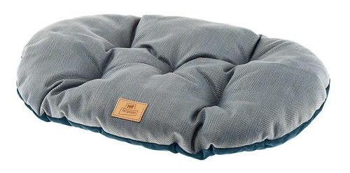 Cama Colchon Cojin Perros Gatos Ferplast Stuart Azul Grande