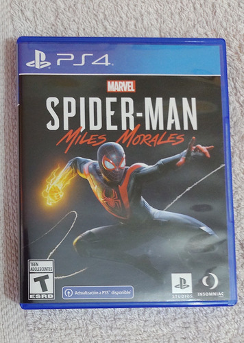 Spiderman Miles Morales Ps4 Físico 