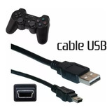 Cable Usb A Mini Usb Carga Joystick Ps3 Meda Flores