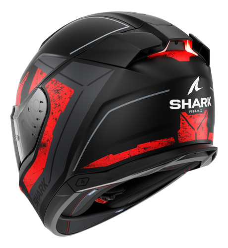 Capacete Shark Skwal I3 Rhad Mat Kur + Pinlock Fxm