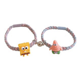 Pulsera  En Combo O Pareja Amigos Bob Esponja Y Patricio