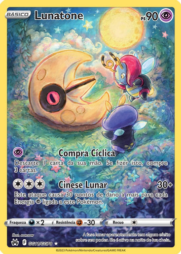 Pokémon: Lunatone Galeria De Treinadores  Realeza Absoluta