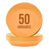 Papel Manteiga Biodegradável P/ Fritadeira Airfryer - 50 Und
