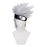 Sintetizador Hatake Kakashi De Capa Corta, Gris Plateado, Re