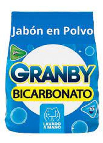 Jabon Polvo Granby Regular Bicarbonato 400 Grs