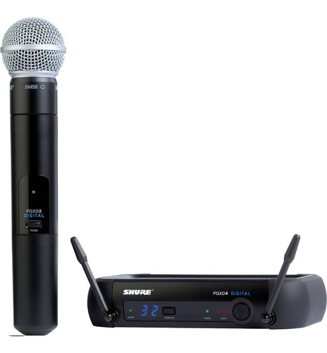 Shure Pgxd24/sm58 Sistema Inalambrico Mano Sm58 Digital