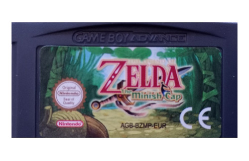 Zelda Minish Cap En Español Para Game Boy Adv, Nds. Repro.