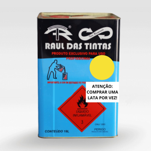 Tinta Esmalte Recuperada Raul Tintas 18l - Todas Cores!