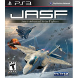 Jogo Jasf Janes Advanced Strike Fighters Ps3 Mídia Física