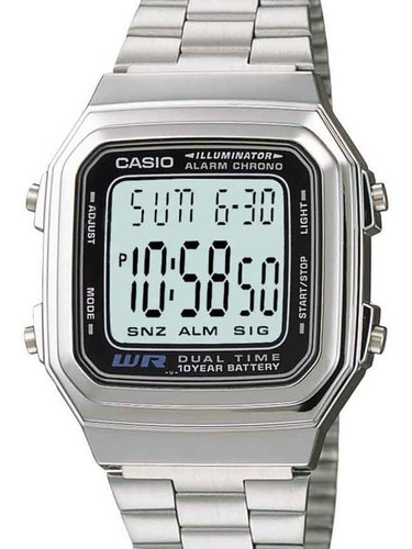 Relogio Casio Vintage Prateado