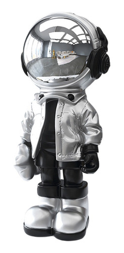 Bonita Estatua De Astronauta, Miniaturas Decorativas,