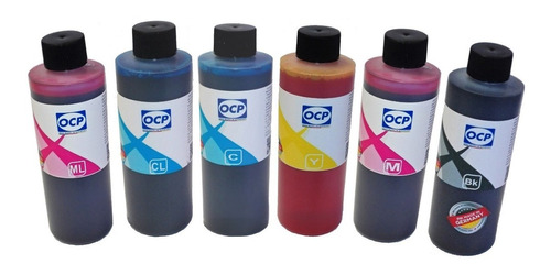 Tinta Ocp Para Epson Ecotank L800 L1800 L805 L810 L850 6x250