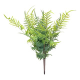 Planta Artificial Muro Verde Helecho 45cm Rama Plant