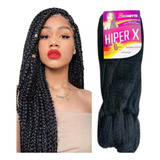 Jumbo Jumbão 2 Pcts 800g + 10 Anéis Twist Tranças Box Braid 