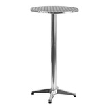 Flash Furniture Tlh-059a-gg - Mesa Redonda De Aluminio Para