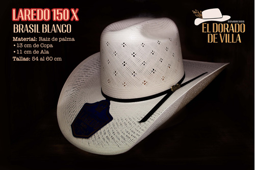 Brasil Blanco ; Laredo 150x - Sombrero Tombstone