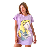 Remeron Oversize Mujer Diseño Princesas Disney Y Personajes