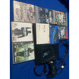 Playstation 3 Super Slim 250gb Impecable Con 18 Juegos