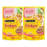 Kit Sache Friskies Sabor Salmao 2 Unidades Purina Para Gatos