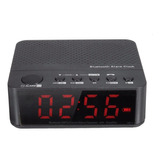 Relógio E Radio Bluetooth Digital Led Profissional Fm Alarme