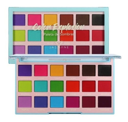 Jasmyne Paleta De Sombras Color Explosion 19,8g