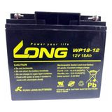 Bateria Long 12v 18ah Apc Sms 100% Nova 