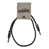 Cable Mini Plug Stereo Mt Fichas Neutrik Rean 25cm Cab-tec
