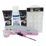 Kit De Polygel Completo Cherimoya Dual System Lima Sponge