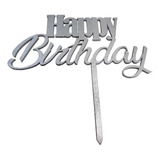 Letrero Para Pastel Topper Cake Happy Birthday Hb2