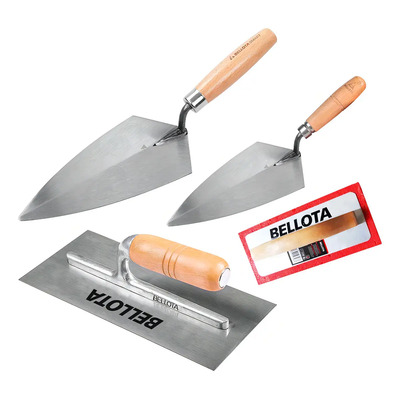 Kit De Albañil Bellota Herramientas 2 Llanas + 2 Cucharas | Envío gratis