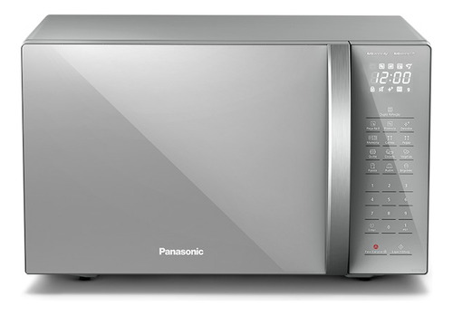 Micro-ondas 34 Litros Inox Panasonic Nn-st67lsru 110v